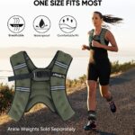 APEXUP Weighted Vest Men Women, Weight Vest for Women Workout Equipment for Strength Training Running