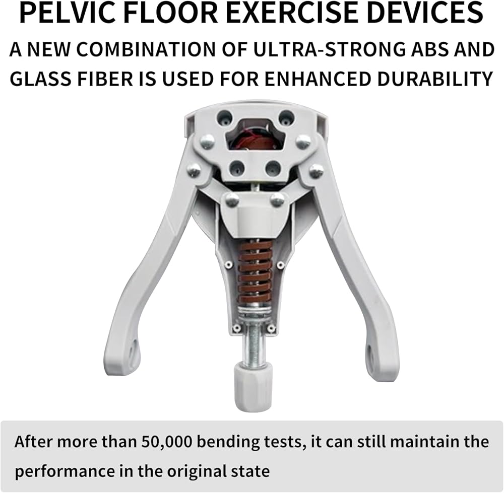 Thigh Trainer with Counter,3-in-1 Pelvic Floor Exercise Device,Adjustable 0-132lb Resistance Kegel Exerciser and Home Workout Equipment for Women and Men