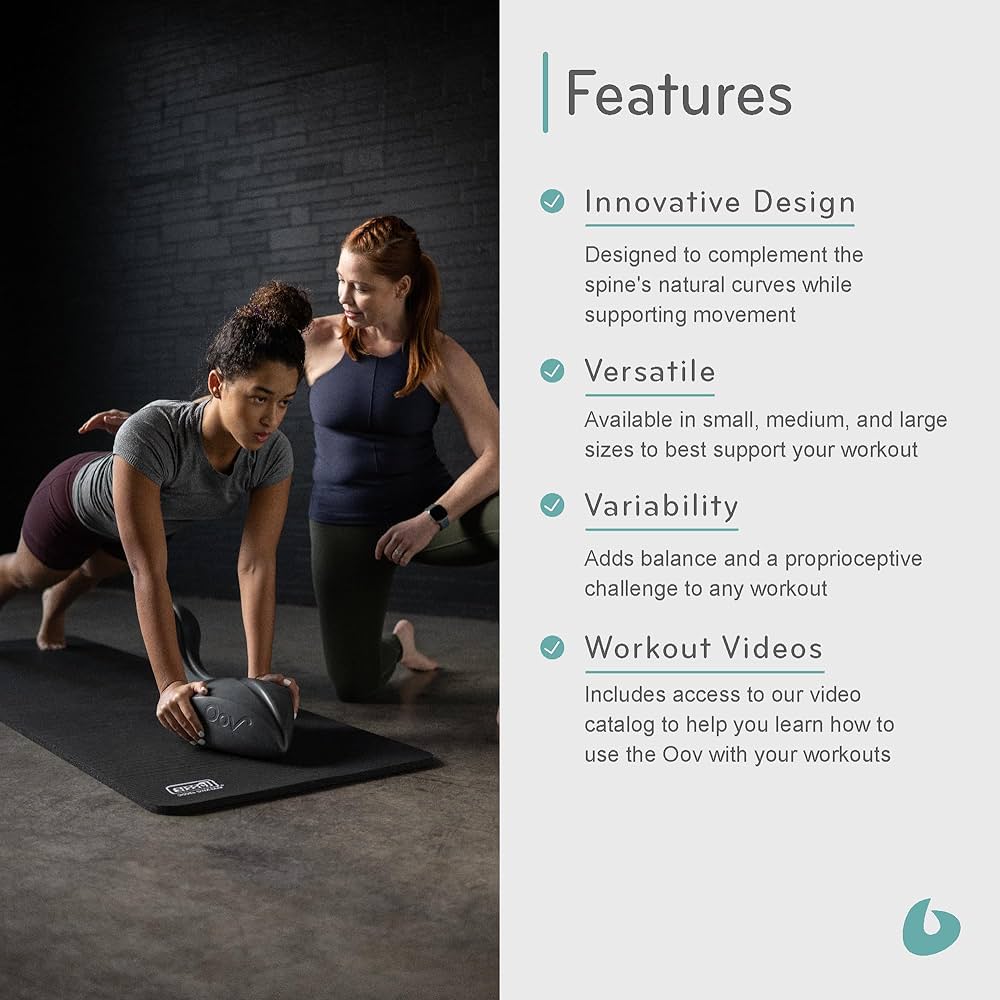 Balanced Body Pilates Oov Training Tool, Pilates Exercise Equipment for Back and Core Strengthening, Pilates Workout Equipment for Home Gym or Studio