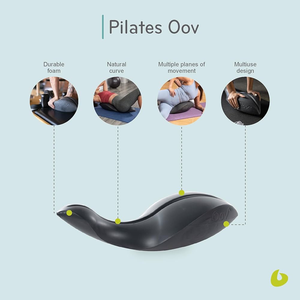 Balanced Body Pilates Oov Training Tool, Pilates Exercise Equipment for Back and Core Strengthening, Pilates Workout Equipment for Home Gym or Studio