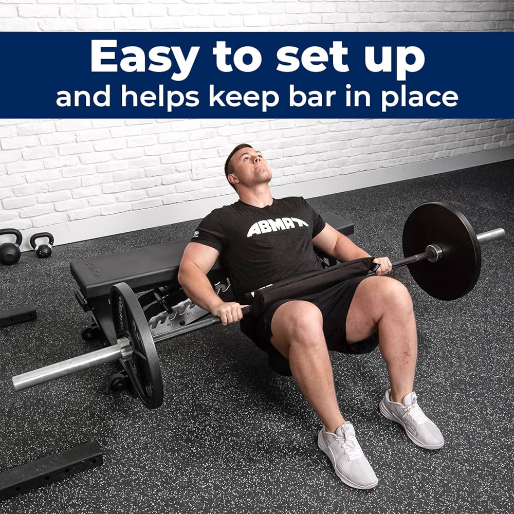 ABMAT Hip Thrust Pad Booty Glute Bridge Butt Workout, Protective Extra Thick pad for Barbell Weightlifting