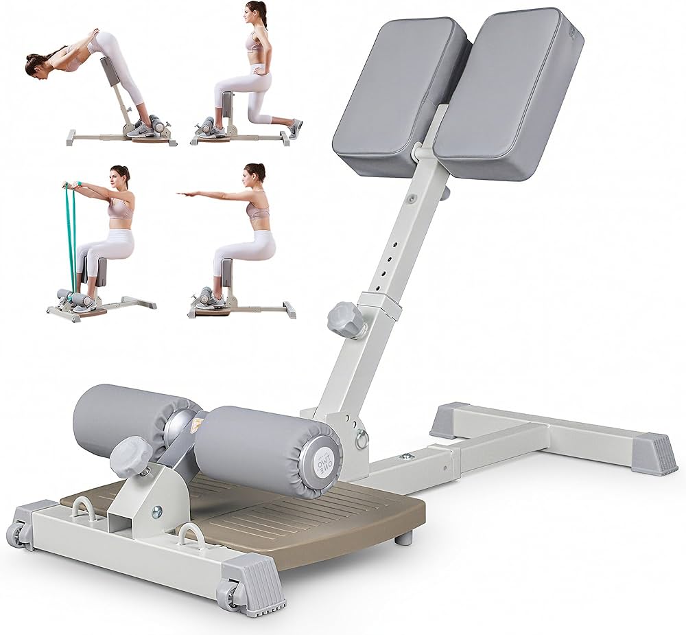 leikefitness Sissy Squat Machine, Deluxe Multi-Function Deep Sissy Squat Bench Workout Station, Leg Exercise Machine for Home Gym