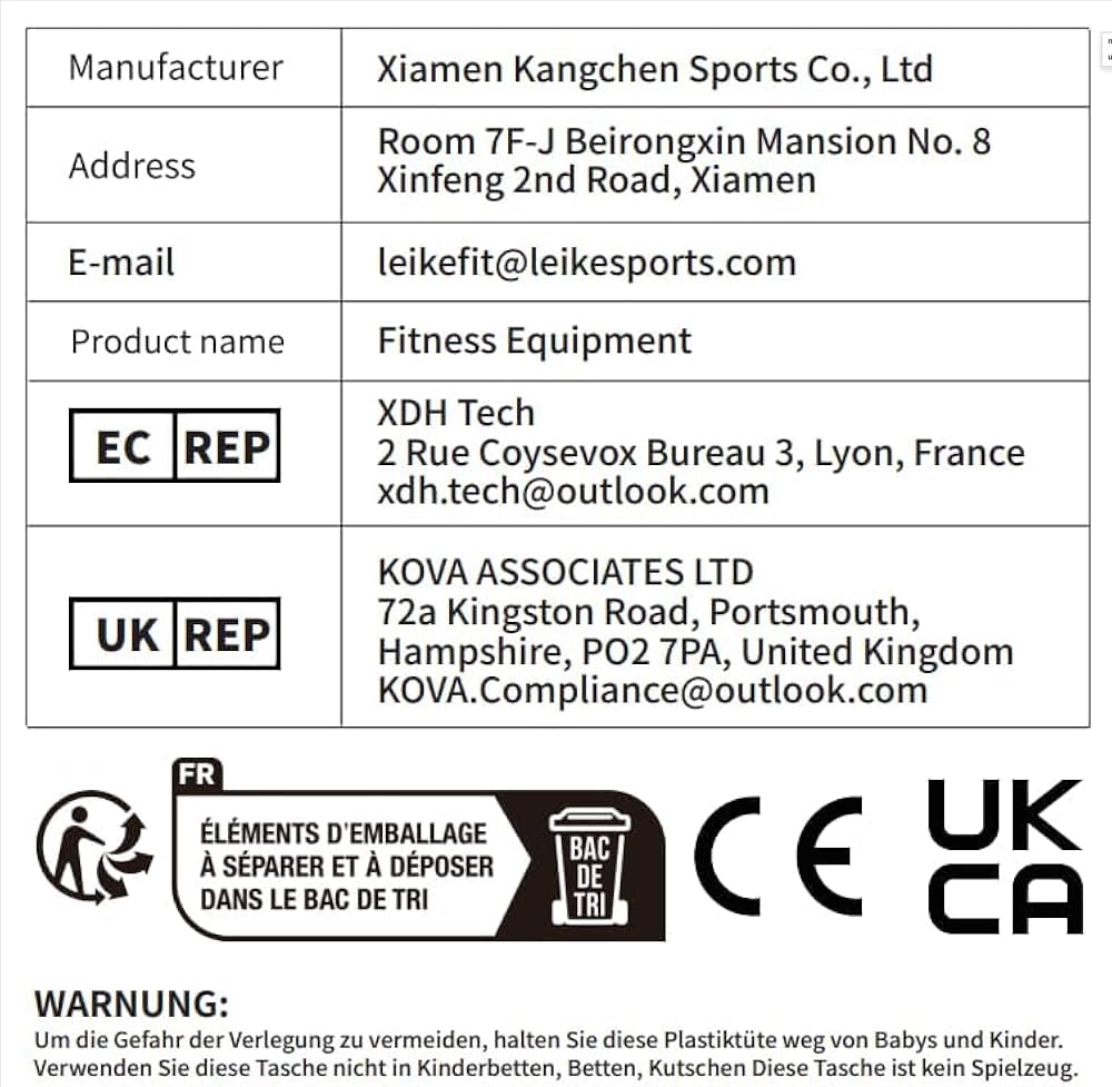 leikefitness Sissy Squat Machine, Deluxe Multi-Function Deep Sissy Squat Bench Workout Station, Leg Exercise Machine for Home Gym