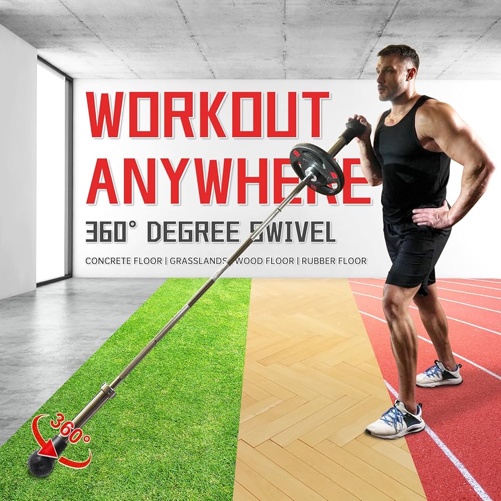 CONREDA Landmine Attachment for Barbell,Barbell Landmine for Presses Rows Rotation Split Squats,Fits 2 inch Olympic Bars,T Bar Row Attachment for Gym Home