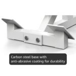 Roman Chair Back Extender – Angle & Height Dual Adjustable Hyperextension Bench for Home Gym – Adjustable Back Exercise Machine Fitness Equipment