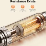 Niceday Steppers for Exercise, Stair Stepper with Resistance Bands, Mini Stepper with 300LBS Loading Capacity, Hydraulic Fitness Stepper with LCD Monitor