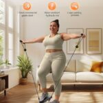 Niceday Steppers for Exercise, Stair Stepper with Resistance Bands, Mini Stepper with 300LBS Loading Capacity, Hydraulic Fitness Stepper with LCD Monitor