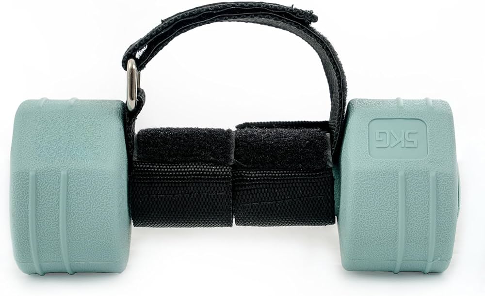 Feet Dumbbell Attachment, Tibialis Trainer Ankle Straps for Feet Weight Lifting Shin Splint, Hamstring Curls, Leg Curl Attachment at Home Gym Equipment