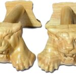 Tiger Power,Wood Pushup Bars Non-Slip Base Exercise Home.