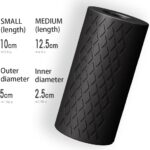 Rubber Barbell Grip, Thick Dumbbell Grip Arm Strength Tool, Barbell Clutch Suitable For Row/Puller/Kettlebell, Gym Biceps Arm Muscle Trainer