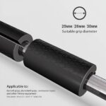 Rubber Barbell Grip, Thick Dumbbell Grip Arm Strength Tool, Barbell Clutch Suitable For Row/Puller/Kettlebell, Gym Biceps Arm Muscle Trainer