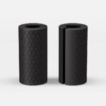 Rubber Barbell Grip, Thick Dumbbell Grip Arm Strength Tool, Barbell Clutch Suitable For Row/Puller/Kettlebell, Gym Biceps Arm Muscle Trainer