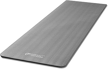 Circuit Fitness by Marcy Non-Slip Multi-Purpose Exercise Yoga Mats with Carrying Strap Multi-Thickness, Multi-Color Options
