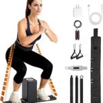 SR3 PRO Smart Home Gym Equipment ，Max 130lbs Resistance Portable Full Body Workout Cable Machine with Ambient Light,at Home Gym | All in One Gym for Travel | Foldable Gym & Home Exercise Equipment