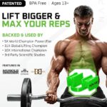 New Age Performance 6DS Weightlifting Mouthpiece, Increase Strength & Reps for Lifting, Powerlifting, Strongmen, Bodybuilding, Calisthenics, Workout Accessory, Fitness Gear (Black