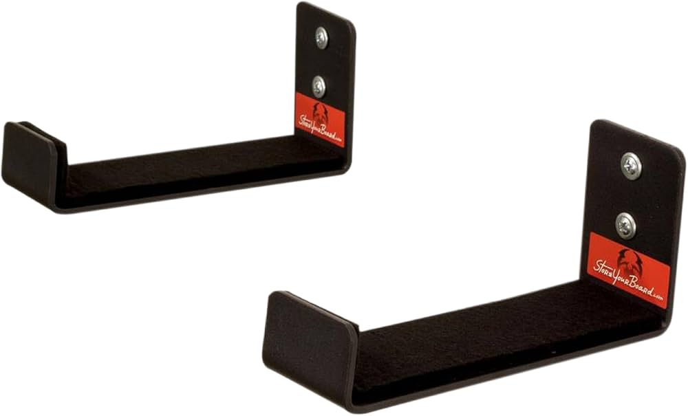 StoreYourBoard Yoga Mat Storage Rack – Yoga Mat Holder Wall Mount for Foam Rollers, Resistance Bands, Fitness Accessories, Home Gym Organizer, Holds Up to 30 lbs