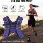 APEXUP Weighted Vest Men Women, Weight Vest for Women Workout Equipment for Strength Training Running