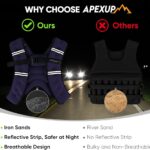 APEXUP Weighted Vest Men Women, Weight Vest for Women Workout Equipment for Strength Training Running