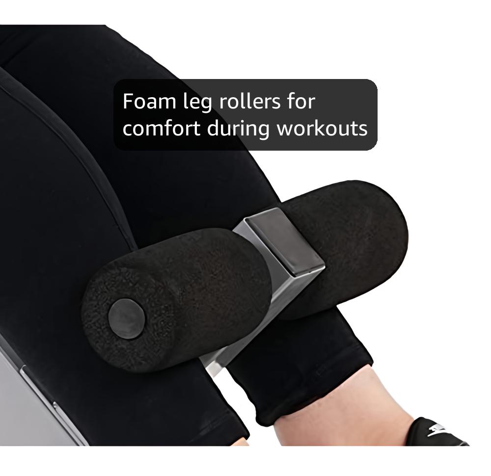 Sunny Health & Fitness Foldable Hyperextension Roman Chair w/Back Extension, Home Gym Sit Up Bench for Glute & Ab Workouts, Optional Adjustment Incline & Multi-Function Heavy-Duty Exercise Equipment