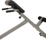Sunny Health & Fitness Foldable Hyperextension Roman Chair w/Back Extension, Home Gym Sit Up Bench for Glute & Ab Workouts, Optional Adjustment Incline & Multi-Function Heavy-Duty Exercise Equipment