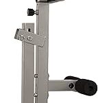 Sunny Health & Fitness Foldable Hyperextension Roman Chair w/Back Extension, Home Gym Sit Up Bench for Glute & Ab Workouts, Optional Adjustment Incline & Multi-Function Heavy-Duty Exercise Equipment