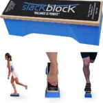 SlackBow SlackBlock Athletic Balance Trainer – Improve Balance, Stability, and Athletic Performance – Condition Your Body and Prevent Injury – Compact and Portable
