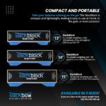 SlackBow SlackBlock Athletic Balance Trainer – Improve Balance, Stability, and Athletic Performance – Condition Your Body and Prevent Injury – Compact and Portable