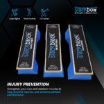 SlackBow SlackBlock Athletic Balance Trainer – Improve Balance, Stability, and Athletic Performance – Condition Your Body and Prevent Injury – Compact and Portable