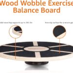 Amazon Basics Wood Wobble Balance Trainer Board