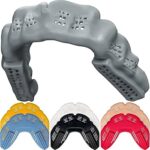 Bulletproof: World’s Thinnest Most Breathable Mouthguard is 3X Stronger! BJJ Lacrosse Football Basketball MMA Wrestling Hockey Rugby Boxing Men Sports Mouth Guard Grinding Teeth Adult Youth Braces