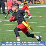 Bulletproof: World’s Thinnest Most Breathable Mouthguard is 3X Stronger! BJJ Lacrosse Football Basketball MMA Wrestling Hockey Rugby Boxing Men Sports Mouth Guard Grinding Teeth Adult Youth Braces