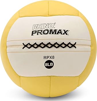 Champion Sports Rhino Slam Ball, 4-30 lb. Non-Slip Grip, Weightlifting, Crossfit, Home Gym, Fitness, 14″ Diameter Balls, Optional Storage Rack/Tree Sold Separately