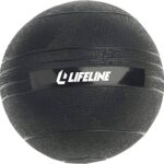 Lifeline Fitness Weighted Slam Ball – Easy to Grip Slam Ball for Home Gym and HIIT Workouts