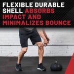 Lifeline Fitness Weighted Slam Ball – Easy to Grip Slam Ball for Home Gym and HIIT Workouts