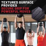 Lifeline Fitness Weighted Slam Ball – Easy to Grip Slam Ball for Home Gym and HIIT Workouts