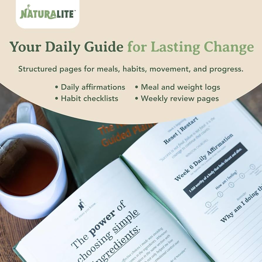 Guided Weight Loss Planner – 12-Week Fitness & Wellness Journal with Daily Habit Tracker, Meal Log, Mindset Coaching & Progress Tools for Women & Men (Hardcover)