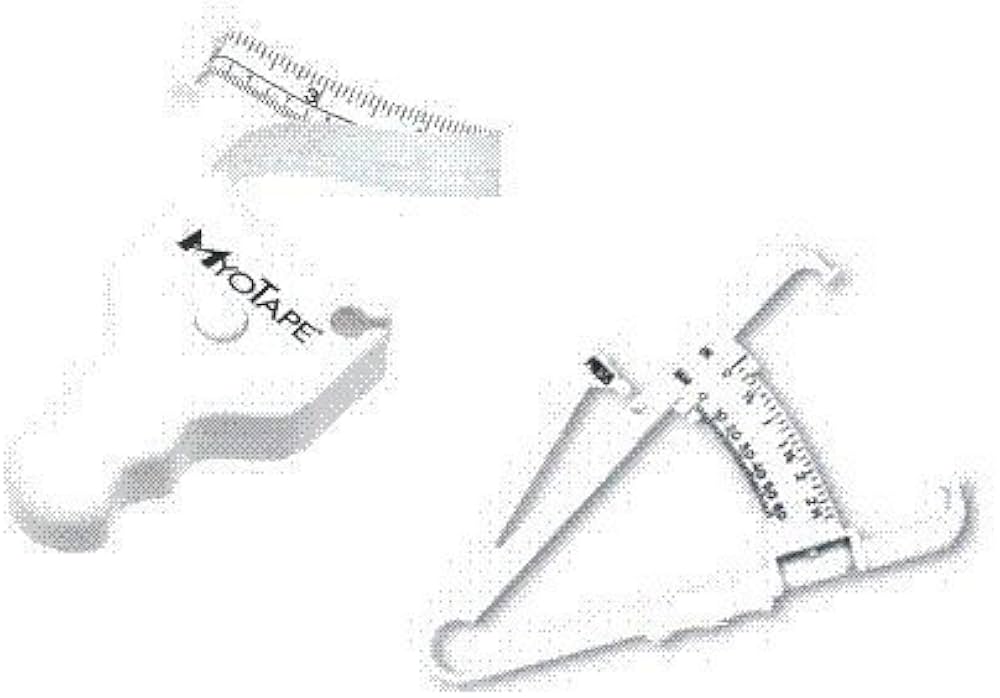 Body Tape Measure and Fat Caliper Combo