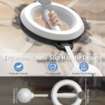 Arm Workout for Men and Women, 360° Hand-Crank Forearm Trainer, Chest Trainer,Shoulders and Arm Muscle Training Fitness Equipment, Home Workout Equipment and Gym Workouts