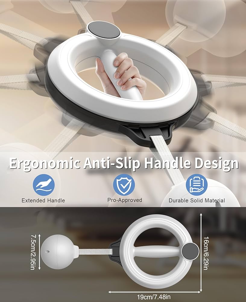 Arm Workout for Men and Women, 360° Hand-Crank Forearm Trainer, Chest Trainer,Shoulders and Arm Muscle Training Fitness Equipment, Home Workout Equipment and Gym Workouts