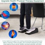 Slant Board Squat Wedge for Calf Stretching，3 Pcs 12″ x 6.3″ Foot Stretcher Balance Board for Plantar Fasciitis, Adjustable Foam Slant Board Wedge Great for Exercises