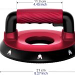 READAEER Push Up Bars, Rotating Handle Design with Bearings for Smooth, Effortless for a Wider Range of Motion, Handle Rotation, Wide Grips with Non-Slip Rubber Pads for Comfort Exercise