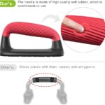 Kipika Push Up Bars, Pushup Stands, Anti-Slip Soft Plastic Push Up Handles, Bottom Anti-Slip Pad, Strength Training Equipment, Perfect for Floor Workout Exercise