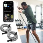 GolfForever Resistance Bands + 3-Month App Membership – Golf Exercise & Pain Relief Video Routines – Improve Flexibility, Gain Distance, Reduce Golf-Related Pain