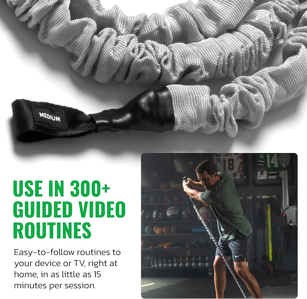 GolfForever Resistance Bands + 3-Month App Membership – Golf Exercise & Pain Relief Video Routines – Improve Flexibility, Gain Distance, Reduce Golf-Related Pain