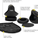 TRX Push-It – Push-up Handles for Strength Training, Home Gym Workouts, Core & Upper Body Exercise Equipment, Ergonomic Push-Up Stands for Chest, Arms & Abs Training