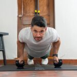 TRX Push-It – Push-up Handles for Strength Training, Home Gym Workouts, Core & Upper Body Exercise Equipment, Ergonomic Push-Up Stands for Chest, Arms & Abs Training