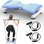 KESHWELL Ab Machine,Waist Twist Machine Exercise,Waist Trainer For Women,Noiseless Ab Exercise Twist Board For Weight Loss&Waist Slim,330 Lbs Capacity At Home Workout Equipment.