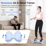 KESHWELL Ab Machine,Waist Twist Machine Exercise,Waist Trainer For Women,Noiseless Ab Exercise Twist Board For Weight Loss&Waist Slim,330 Lbs Capacity At Home Workout Equipment.