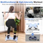 KESHWELL Ab Machine,Waist Twist Machine Exercise,Waist Trainer For Women,Noiseless Ab Exercise Twist Board For Weight Loss&Waist Slim,330 Lbs Capacity At Home Workout Equipment.