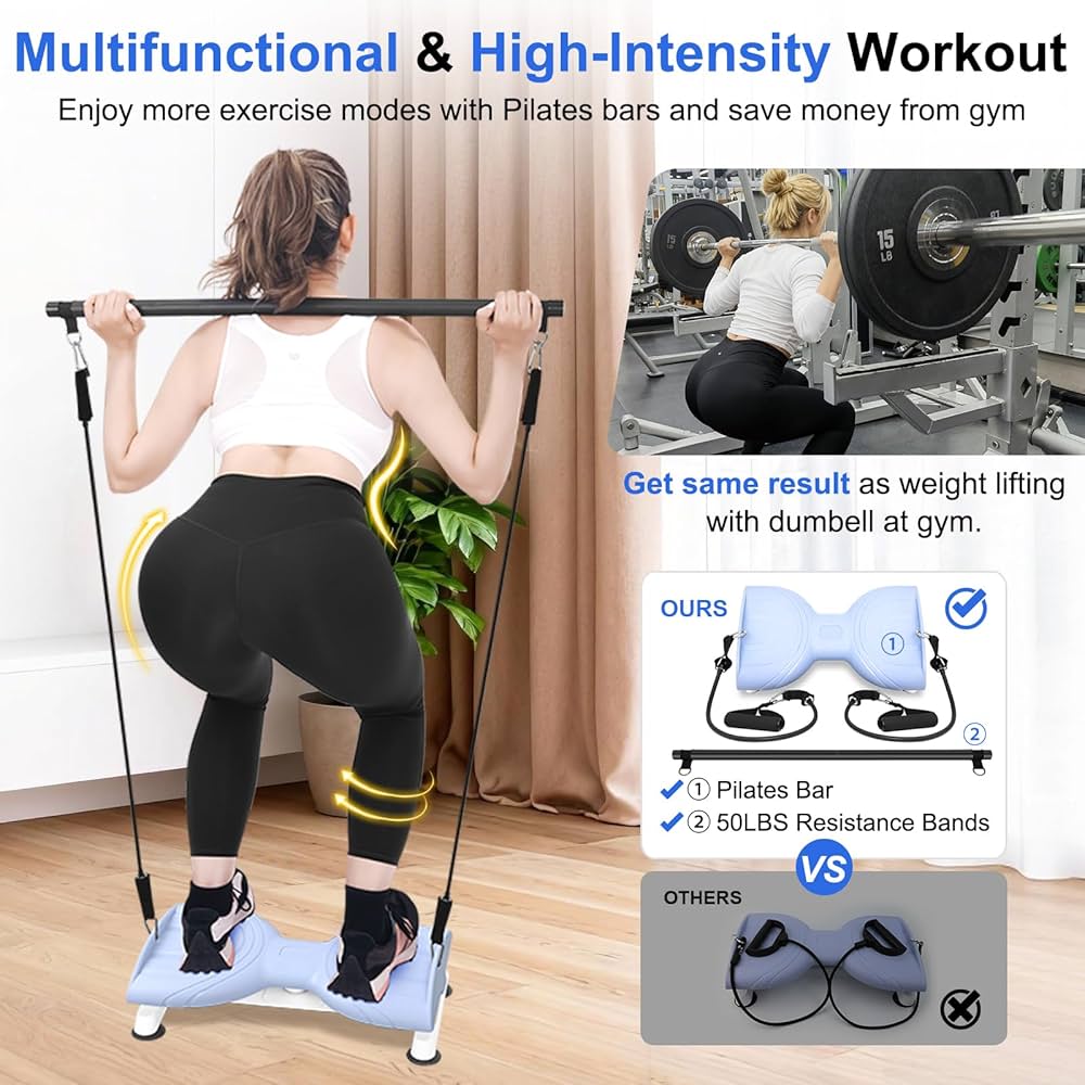 KESHWELL Ab Machine,Waist Twist Machine Exercise,Waist Trainer For Women,Noiseless Ab Exercise Twist Board For Weight Loss&Waist Slim,330 Lbs Capacity At Home Workout Equipment.